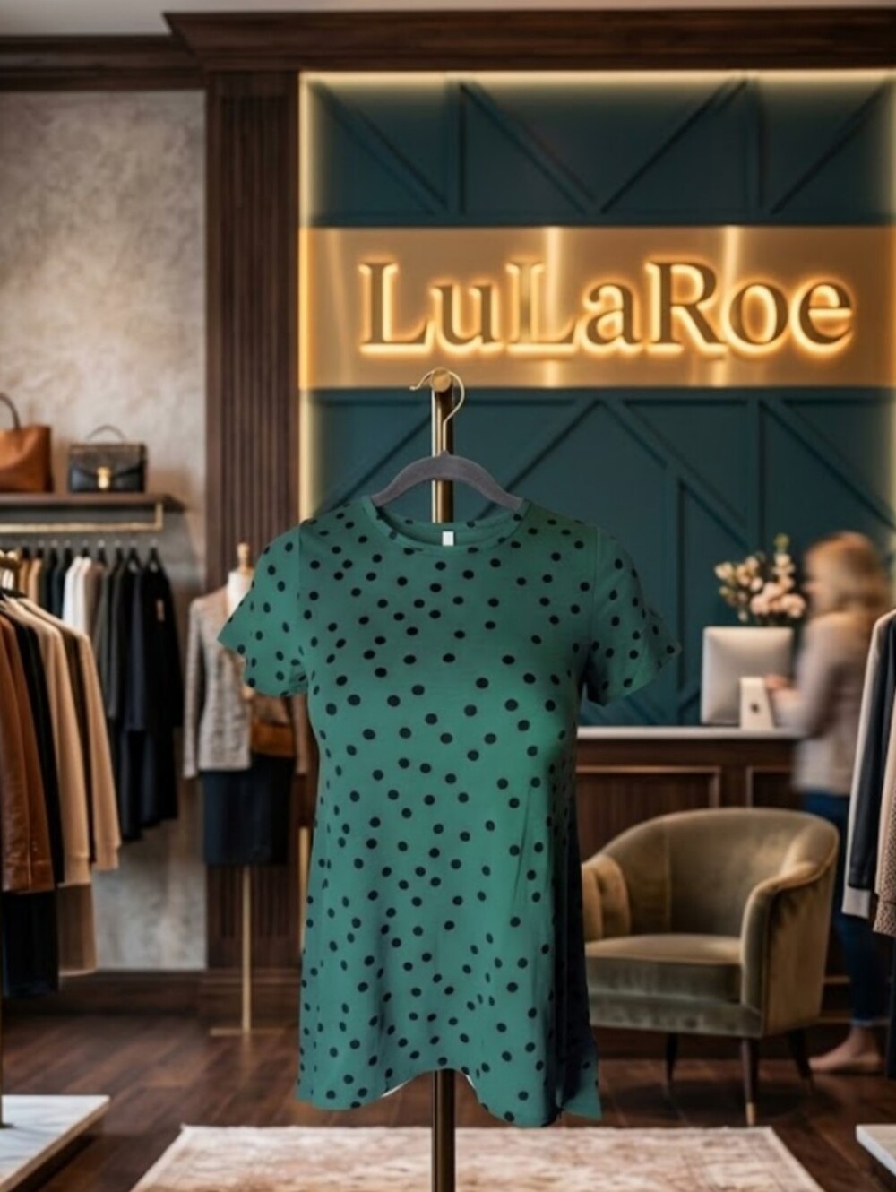 NWT LuLaRoe Polka Dot Tunic